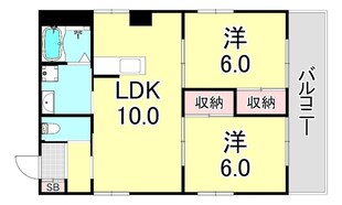 佐伯ビルの物件間取画像